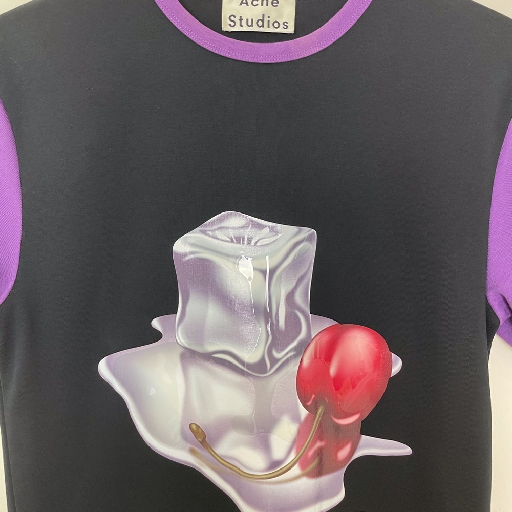 ❤️LAST CHANCE❤️ Acne Studios Ice Cherry Graphic Tee - Picture 3 of 15